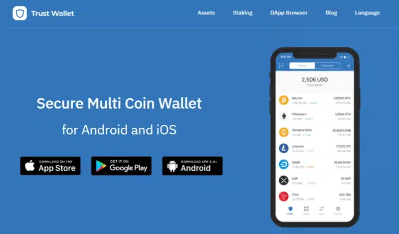 تراست ولت چیست؟ آموزش Trust Wallet 3 تراست ولت
