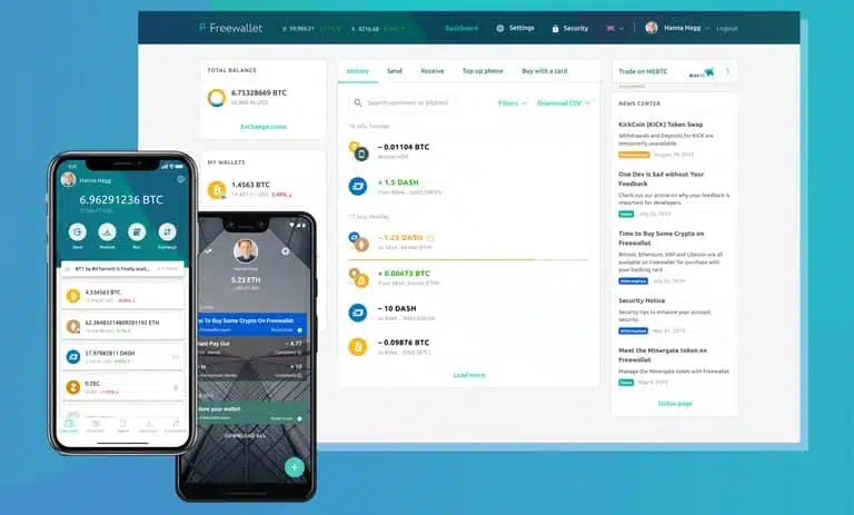 کیف پول فری ولت; آموزش گام به گام Freewallet 11 فری والت