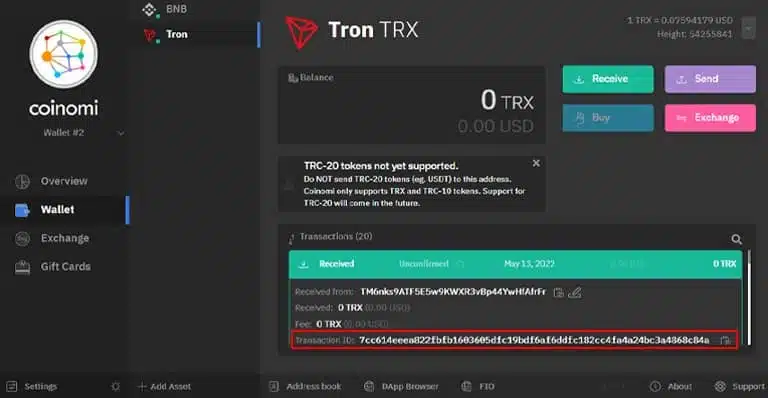 کیف پول کوینومی به همراه آموزش Coinomi Wallet 16 کوینومی