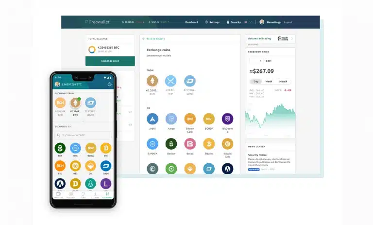 کیف پول فری ولت; آموزش گام به گام Freewallet 9 کیف پول freewallet