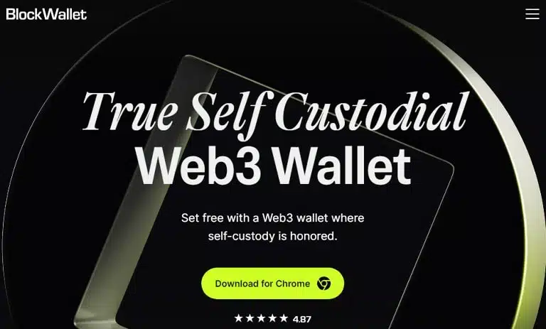بلاک والت چیست؟ آموزش کیف پول Block Wallet 5 blank wallet