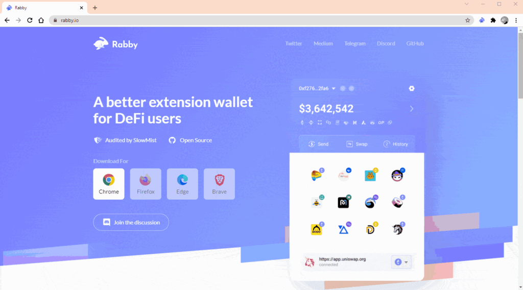 کیف پول Rabby؛ از آشنایی تا نحوه ساخت Rabby Wallet 5 ولت رابی