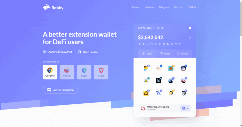 کیف پول Rabby؛ از آشنایی تا نحوه ساخت Rabby Wallet 6 کیف پول rabby