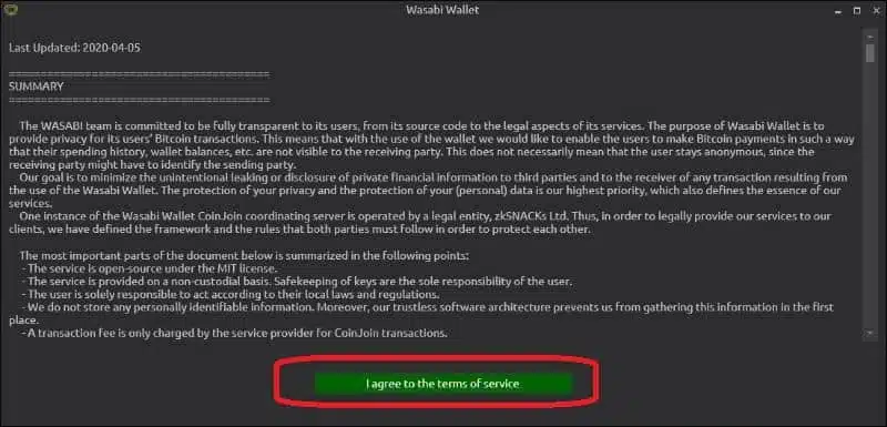 کیف پول واسابی؛ Wasabi Wallet برای بیت کوین 10 wasabi wallet 2