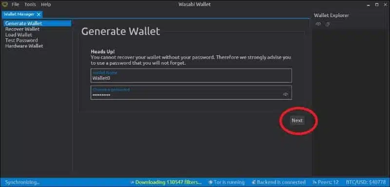کیف پول واسابی؛ Wasabi Wallet برای بیت کوین 11 wasabi wallet 3