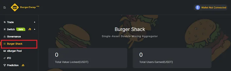 صرافی برگر سواپ ; آموزش کامل کار با صرافی Burger Swap 32 برگر شک (Burger Shack)