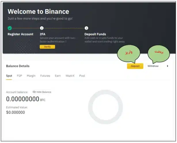 صرافی بایننس، معرفی و آموزش حرفه ای صرافی Binance 12 صرافی binance