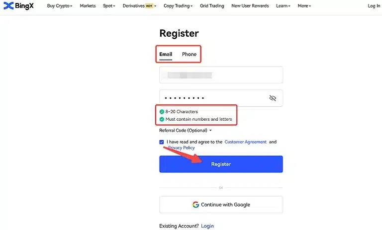 صرافی بینگ ایکس ; آموزش جامع BingX Exchange 5 صرافی bingx