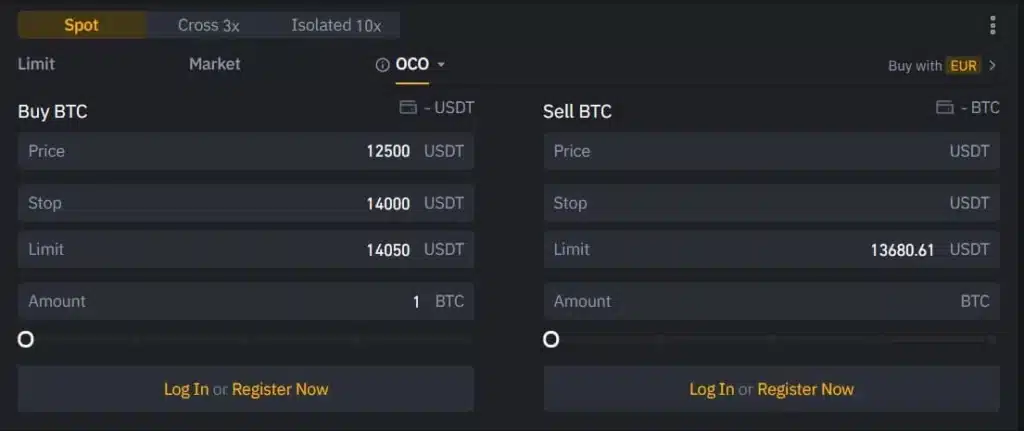 معامله اسپات چیست؟ آموزش کسب سود از Spot Trading 12 One Cancle the Other