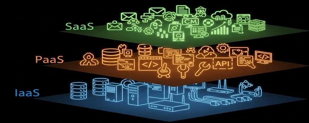 زیرساخت ابری و نقش آنها در توسعه کسبوکارها 4 مدلهای saas paas laas زیرساخت ابری در هلدینگ سیمیا