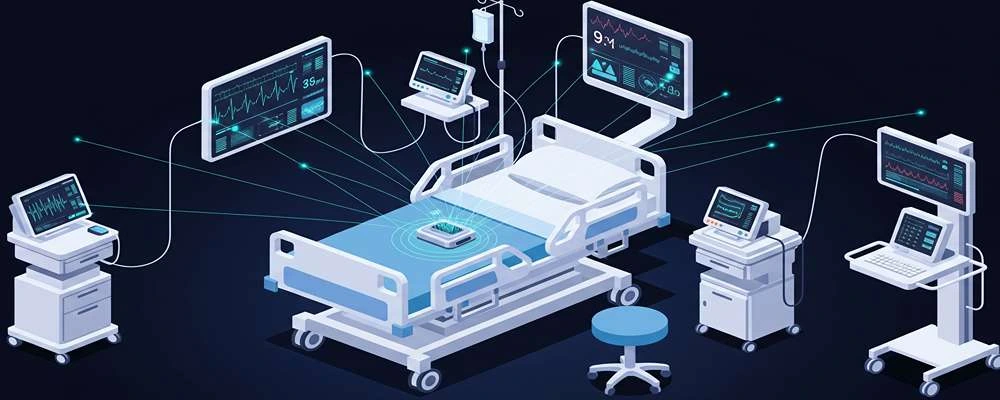 اینترنت اشیا (IoT): انقلاب اتصال در زندگی روزمره و صنایع 8 تصویر اینترنت اشیا در حوزه سلامت با هلدینگ سیمیا