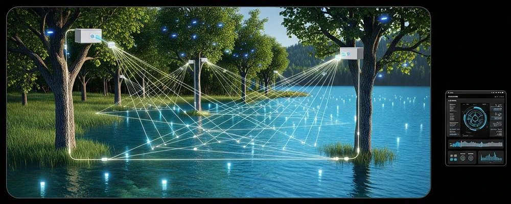 اینترنت اشیا (IoT): انقلاب اتصال در زندگی روزمره و صنایع 5 تصویر محیط زیست هوشمند با هخف توسط هلدینگ سیمیا