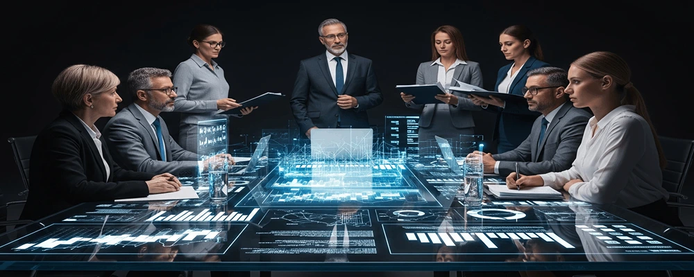 هوش تجاری (BI) و تحلیل داده در تصمیمگیری سازمانی 11 تصمیمسازی دادهمحور در جلسه مدیریتی با هوش تجاری توسط هلدینگ سیمیا