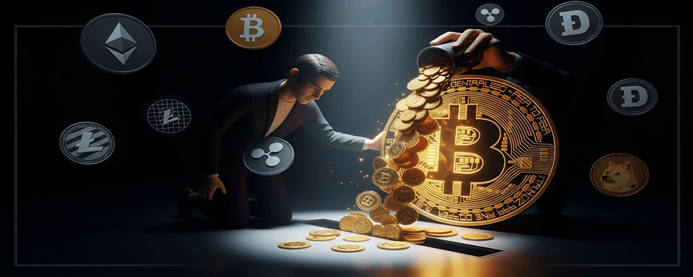 5 مورد از اشتباهات رایج کاربران تازه وارد در ارز دیجیتال و روشهای جلوگیری از آنها 3 عدم تنوع در سبد سرمایهگذاری و تمرکز روی یک رمزارز نوشته هلدینگ سیمیا