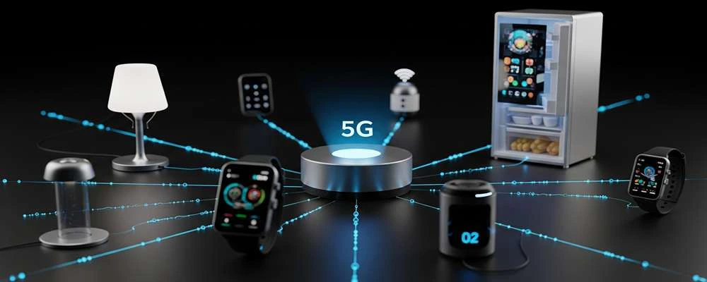 فناوری 5G و تأثیر آن بر ارتباطات و صنایع 9 5g و اینترنت اشیا (iot)