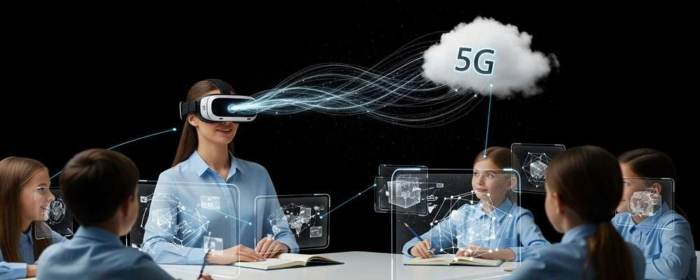 فناوری 5G و تأثیر آن بر ارتباطات و صنایع 12 5g و آموزش مجازی