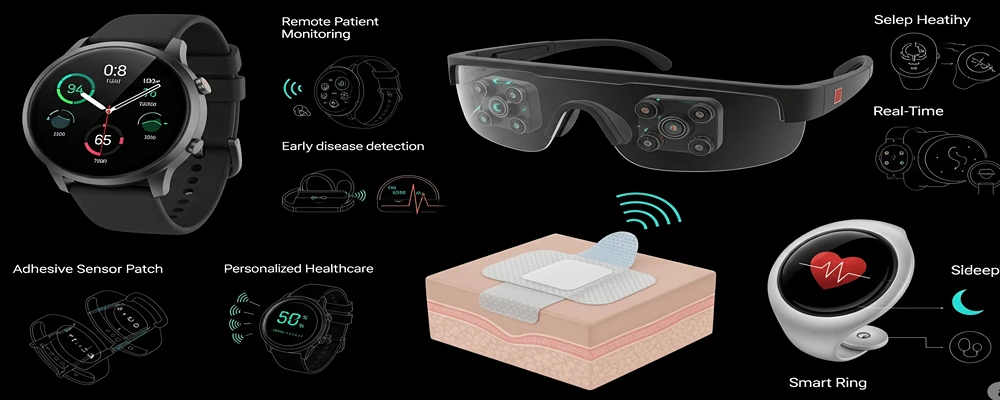 انواع فناوریهای پوشیدنی و کاربردهای آن‌ها توسط هلدینگ سیمیا