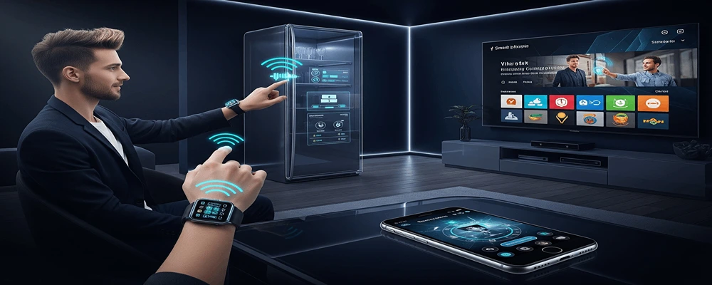 تعامل فناوری‌های پوشیدنی با اینترنت اشیا (IoT) و سایر دستگاه‌ها توسط هلدینگ سیمیا