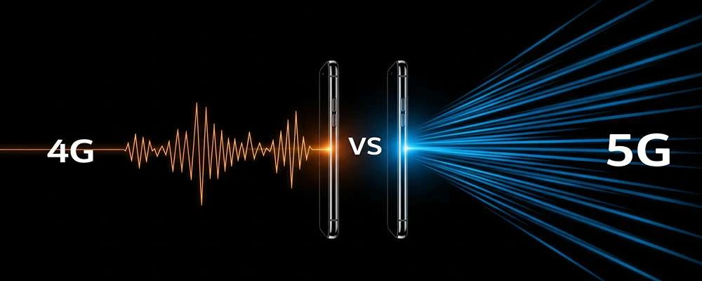 فناوری 5G و تأثیر آن بر ارتباطات و صنایع 10 سرعت و پهنای باند در 5g
