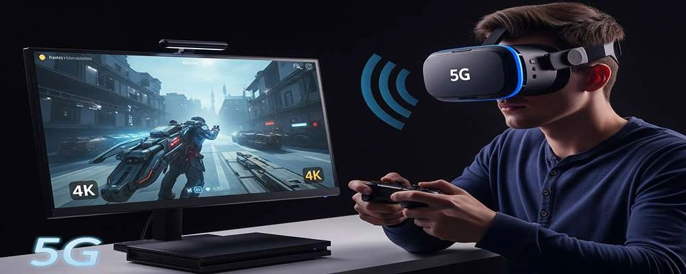 فناوری 5G و تأثیر آن بر ارتباطات و صنایع 15 نقش 5g در صنعت بازی