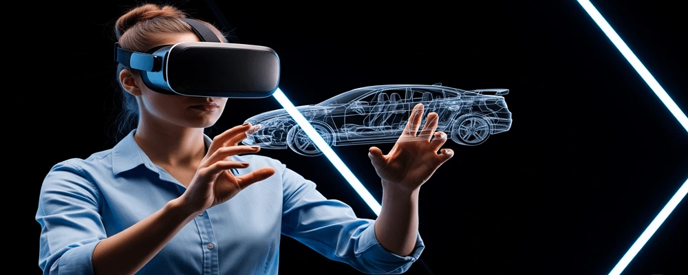 واقعیت افزوده و واقعیت مجازی در دنیای کسبوکار 3 واقعیت مجازی vr در طراحی خودرو توسط هلدینگ سیمیا