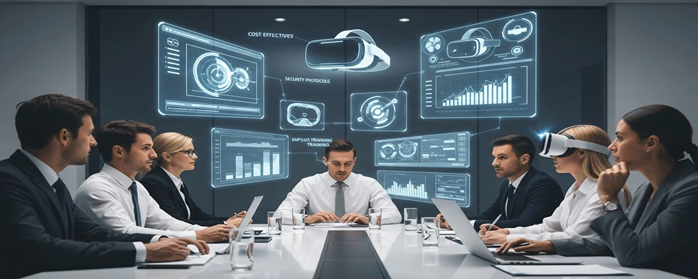 چالش‌های AR VR در سازمان‌ها با هلدینگ سیمیا