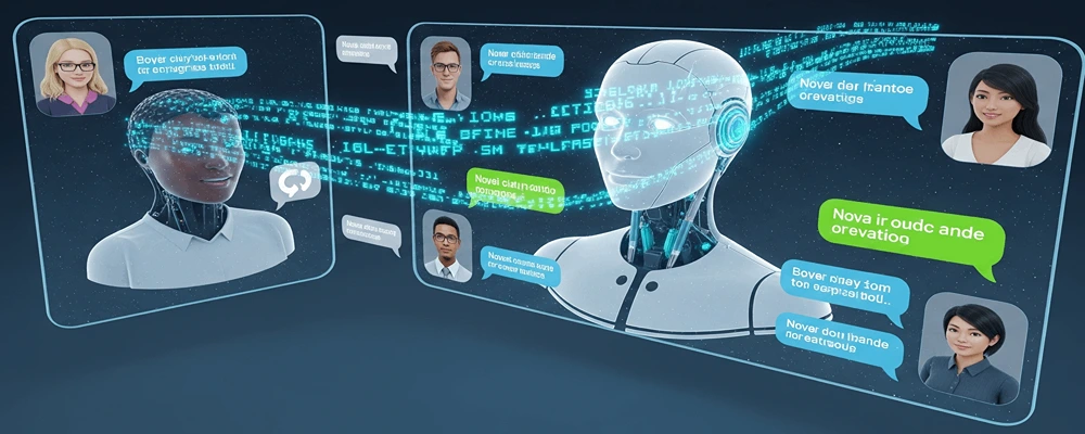 چت‌بات‌ها و دستیارهای مجازی توسط nlp در هلدینگ سیمیا