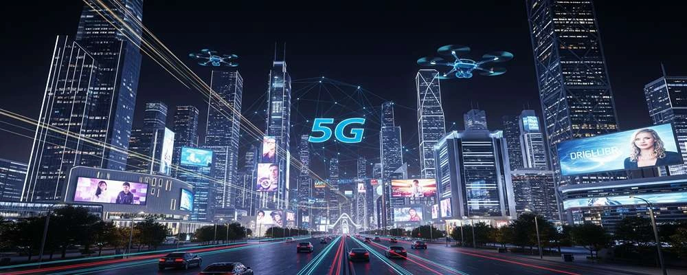 فناوری 5G و تأثیر آن بر ارتباطات و صنایع 7 کاربرد 5g در شهرهای هوشمند